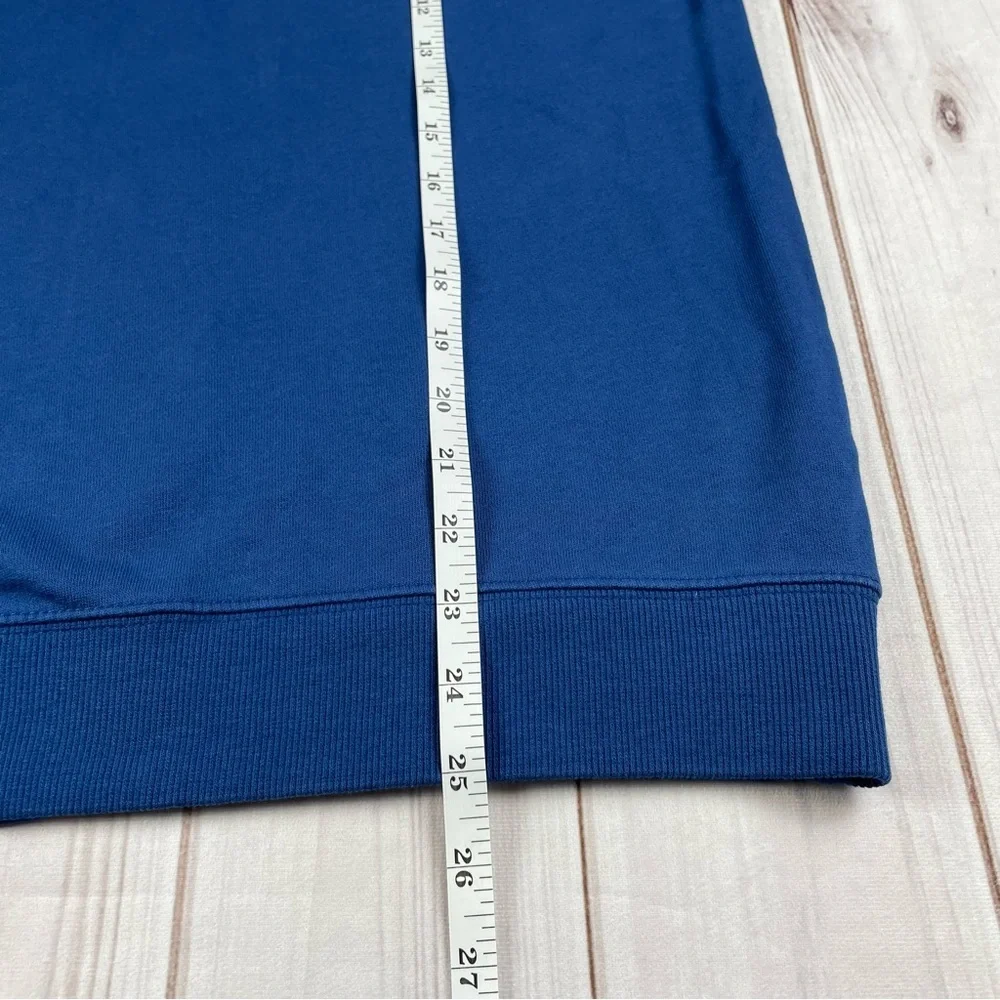 Seek Discomfort Essential Crewneck Sweater Sweatshirt Men’s XS Blue Motivational